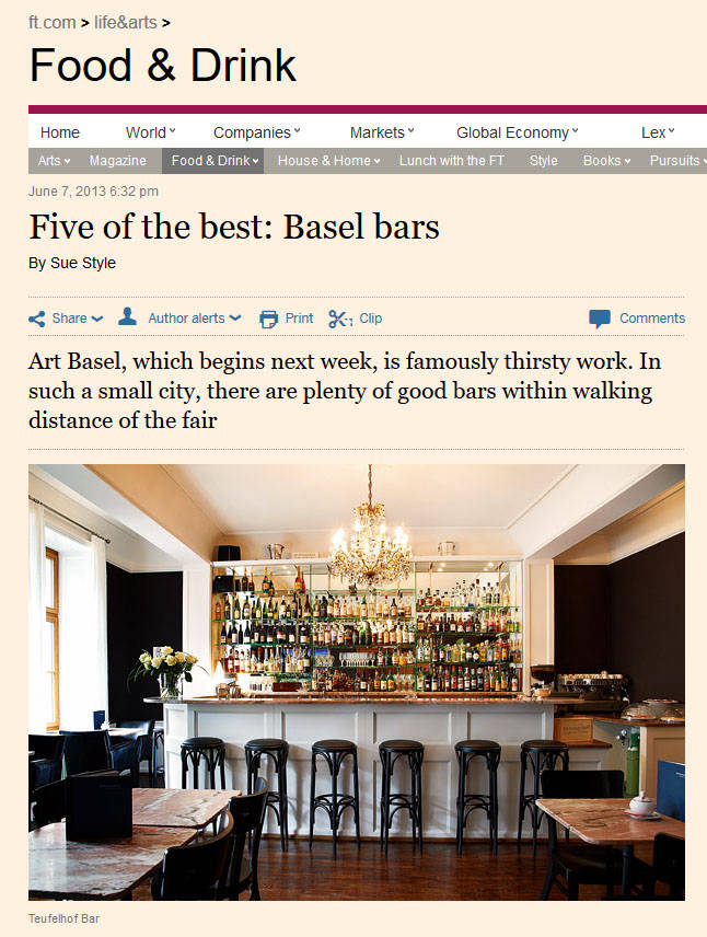 Portfolio - Pressearbeiten | Photography by MediaBal Basel (Fotograf: Marcel König)
