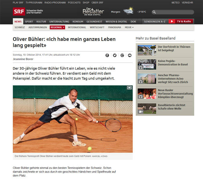 Portfolio - Pressearbeiten | Photography by MediaBal Basel (Fotograf: Marcel König)