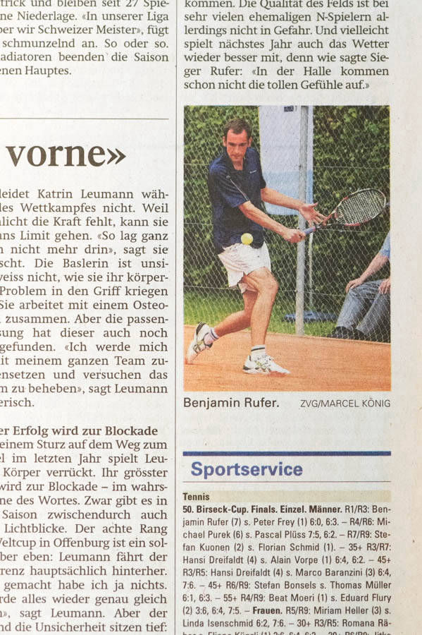 Portfolio - Pressearbeiten | Photography by MediaBal Basel (Fotograf: Marcel König)